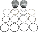 KB PERFORMANCE Piston Kit - 3.875" Standard - 10.5:1 CR - 95" Twin Cam Big Bore KB411.STD