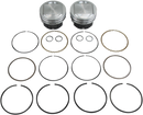 KB PERFORMANCE Piston Kit - 3.875" +0.005" - 10.5:1 CR - 95" Twin Cam Big Bore KB411.005