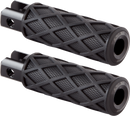 ARLEN NESS Diamond Foot Pegs - Driver - Black 400-051