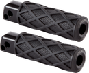 ARLEN NESS Diamond Foot Pegs - Passenger - Black 400-053