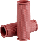 BILTWELL Replacement Alumicore Grip Sleeves - 1" - Recoil - Oxblood 6707-0301
