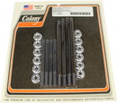 COLONY Bolt Kit - Upper/Lower/Motor Mount - Flange - Zinc - '96-'00 Big Twin Evo 9884-20