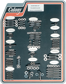 COLONY Bolt Kit - Complete/Motor - Socket-Head - '99-'06 Touring 1001P