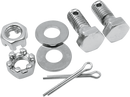 COLONY Hardware Kit - Rear Brake Caliper/Anchor Arm Bolts/Nuts/Washers/Pins - Chrome 9106-8