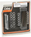 COLONY Hardware Kit - Motor Case Studs - Chrome - '79-'98 Harley-Davidson 8143-34