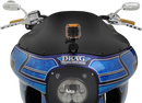 KLOCK WERKS Flare® Windshield - 9" - Black - '85-'92 FXRP KWW-02-0501