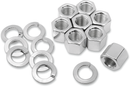 COLONY Hardware Kit - Cylinder Base Nuts - Chrome - '57-'85 Sportster 8106-16