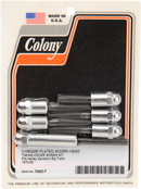 COLONY Acorn Screw Kit - Cam Cover - '70-'99 Big Twin 7402-7