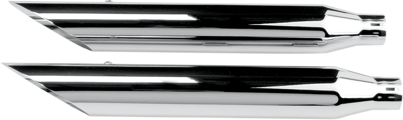 KHROME WERKS 3" HP-Plus? Slip-On Mufflers - Slashcut 202310A