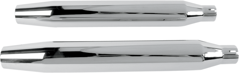 KHROME WERKS 3" HP-Plus? Slip-On Mufflers - Tapered - Chrome - XL 202400