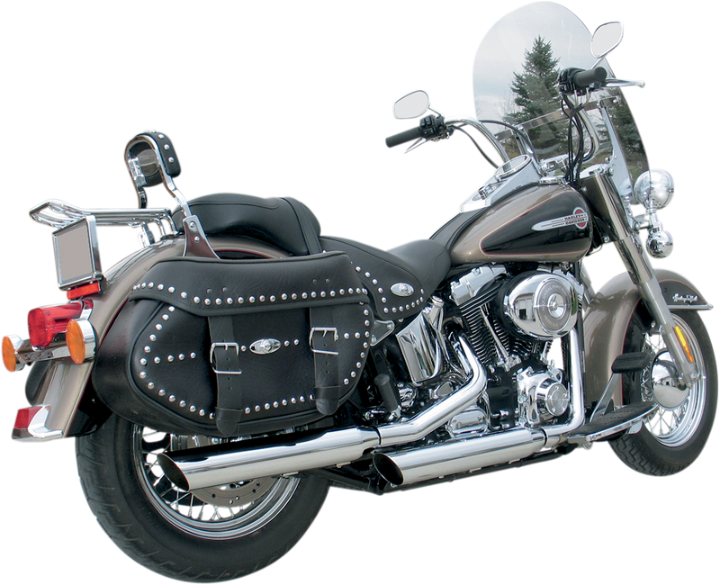 KHROME WERKS 3" HP-Plus? Slip-On Mufflers - Slanted 202355