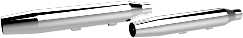 KHROME WERKS 3" HP-Plus? Slip-On Mufflers - Tapered - Chrome - XL 202495