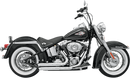 BASSANI XHAUST FireSweep Exhaust - Chrome - Softail 12113D