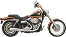 BASSANI XHAUST Road Rage Exhaust - Chrome - Short - '06-'17 FXD 13112J