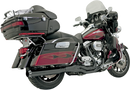 BASSANI XHAUST B4 2:1 Exhaust - Black - Straight Can FLH-757B