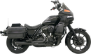 BASSANI XHAUST Road Rage 2:1 Exhaust - Black - FXR 1FXRFB