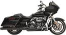 BASSANI XHAUST B4 2:1 Exhaust - Black - Megaphone 1F51RB