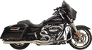 BASSANI XHAUST 2:1 Exhaust - Stainless Steel - Megaphone 1F21SS