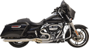 BASSANI XHAUST 2:1 Exhaust - Stainless Steel - Straight Can 1F28SS