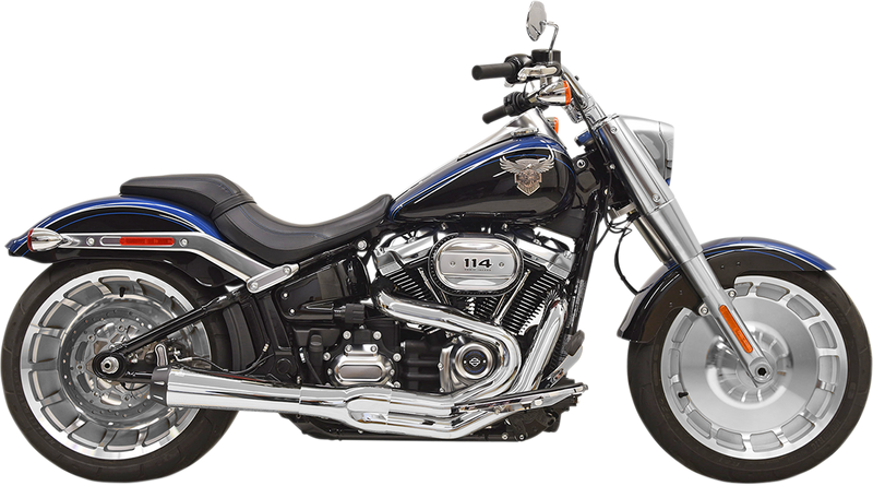 BASSANI XHAUST 2:1 Exhaust - Chrome 1S62R