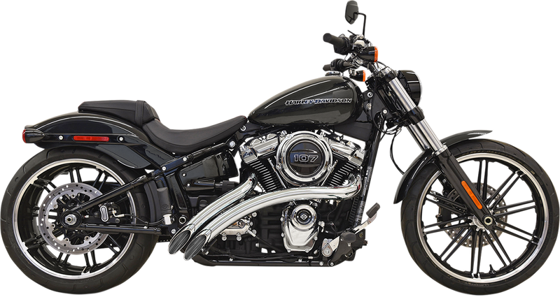 BASSANI XHAUST Radial Sweepers Exhaust System - Chrome 1S21F