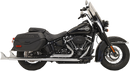 BASSANI XHAUST Fishtail Exhaust with Baffle - 33" 1S96E-33