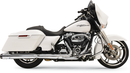 BASSANI XHAUST 4" Quick Change Series Slip-On Mufflers - Chrome 1F742