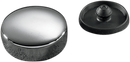COLONY Chrome Stem Bolt Cover and Rubber Plug - '57-'78 XL 8810-2