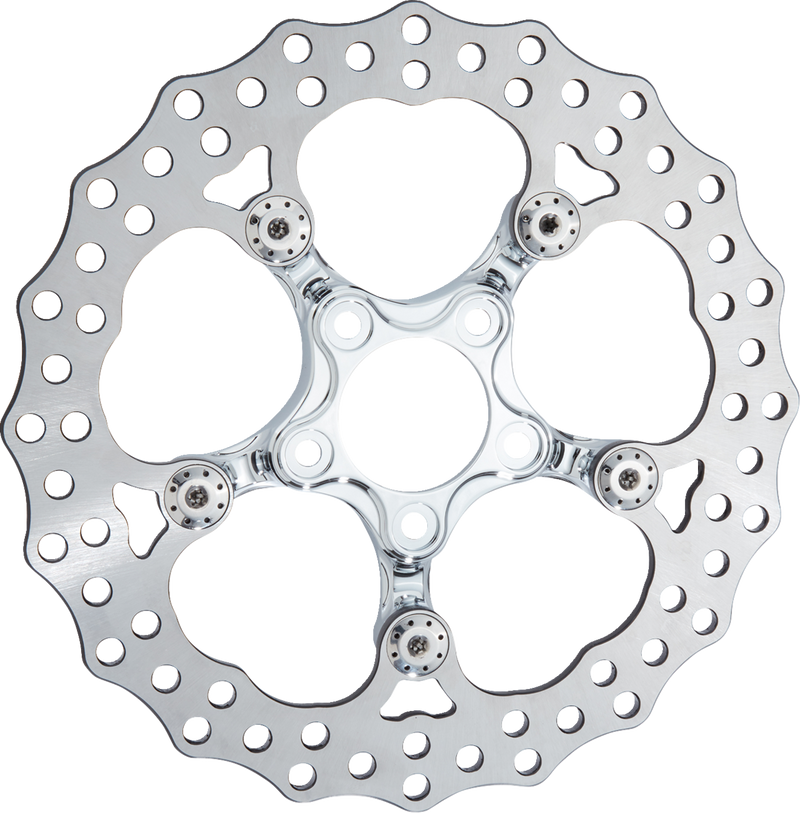 ARLEN NESS Spider Rotor - 11.8" - Chrome - Rear 300-076