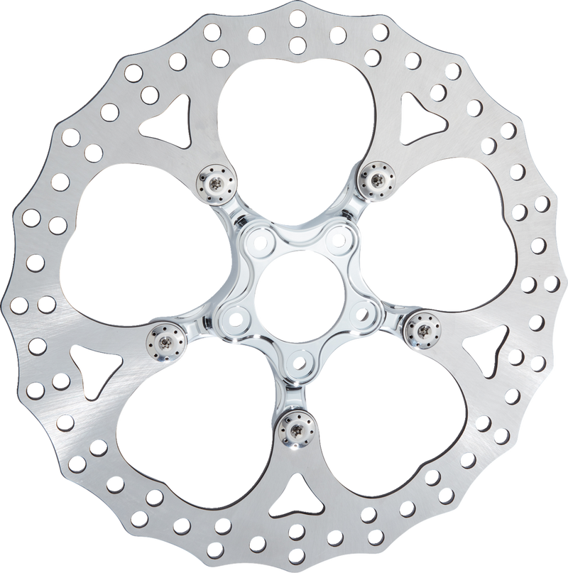 ARLEN NESS Spider Rotor - 14" - Chrome 300-075