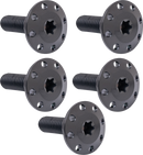 ARLEN NESS Bolt Kit - Holeshot/Front/Floating/Brake Rotor - Spoke Mount - Black - 5 Pack 300-907
