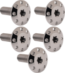 ARLEN NESS Bolt Kit - Holeshot/Front/Floating/Brake Rotor - Spoke Mount - Polished - 5 Pack 300-906