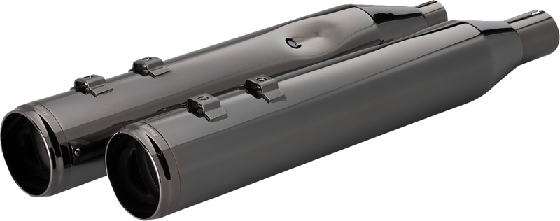 KHROME WERKS 4-1/2" HP-Plus? Slip-On Mufflers with Race Tip - Eclipse? - M8 201940