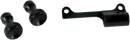 TODD'S CYCLE Enrichener Cable Relocation Bracket Kit with Knobs - Mikuni - Black TMK-3