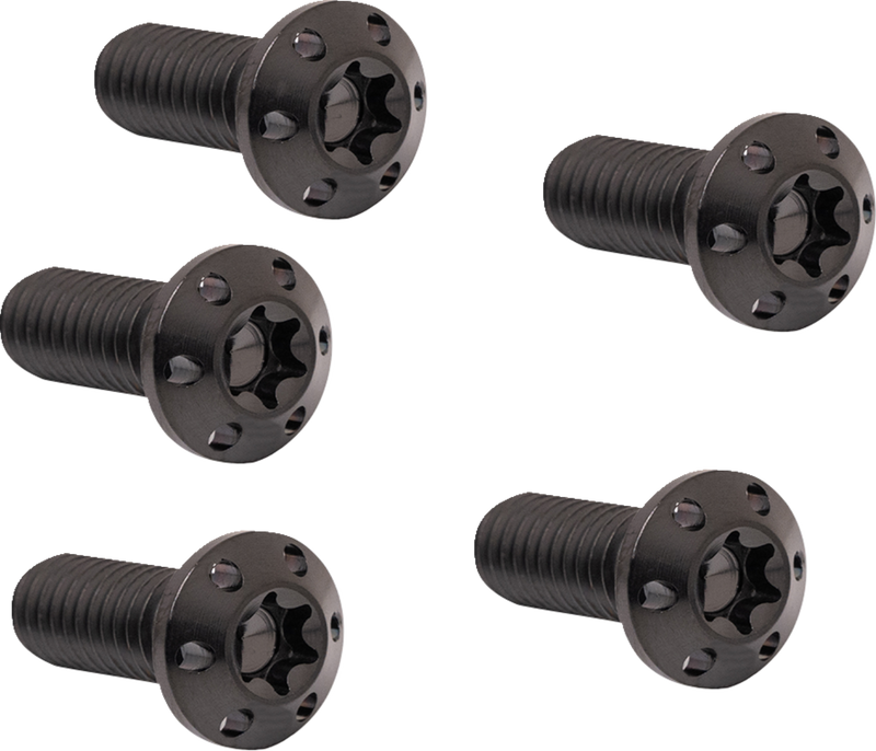 ARLEN NESS Bolt Kit - Holeshot/Brake Rotor/Front - Hub Mount - Black - 5/16"-18 x 7/8" - 5 Pack 300-913
