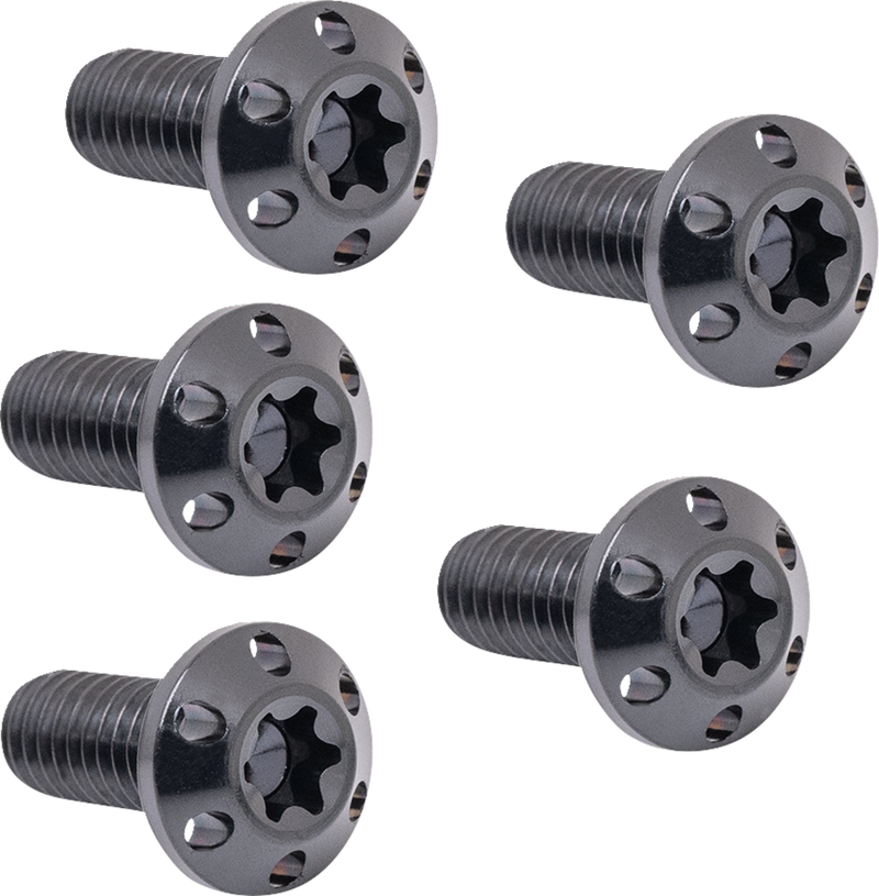 ARLEN NESS Bolt Kit - Holeshot/Brake Rotor/Rear - Hub Mount - Black - 3/8"-16 x 1" - 5 Pack 300-910
