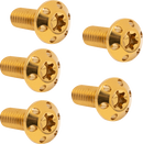 ARLEN NESS Bolt Kit - Holeshot/Brake Rotor/Rear - Hub Mount - Gold - 3/8"-16 x 1" - 5 Pack 300-911