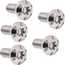 ARLEN NESS Bolt Kit - Holeshot/Brake Rotor/Rear - Hub Mount - Polished - 3/8"-16 x 1" - 5 Pack 300-909