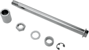 DRAG SPECIALTIES Axle Kit - Rear - Chrome - '08-'17 Softail W16-0336