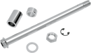 DRAG SPECIALTIES Axle Kit - Rear - Chrome - '08-'17 Dyna W16-0337