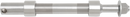 DRAG SPECIALTIES Axle Kit - Front - Chrome - '08-'17 Dyna W16-0340