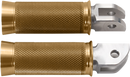 SPEED MERCHANT Cruiser Foot Peg - Gold - Softail SM-HDSTCPG