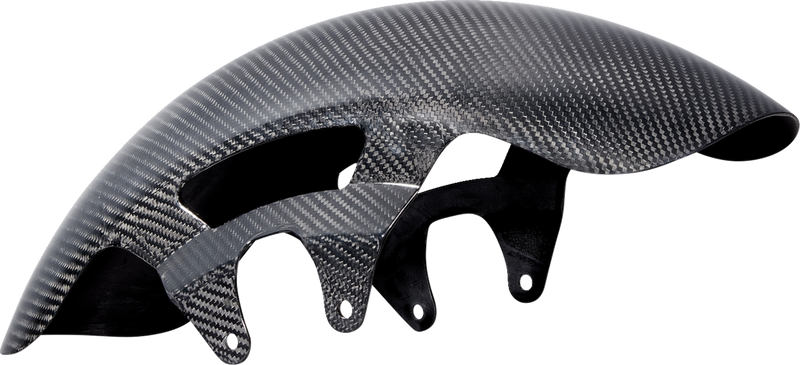 ARLEN NESS Front Fender - Cafe - 19" - Carbon Fiber/Black 210-017