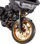 ARLEN NESS Front Fender - Cafe - 19" - Carbon Fiber/Black 210-017