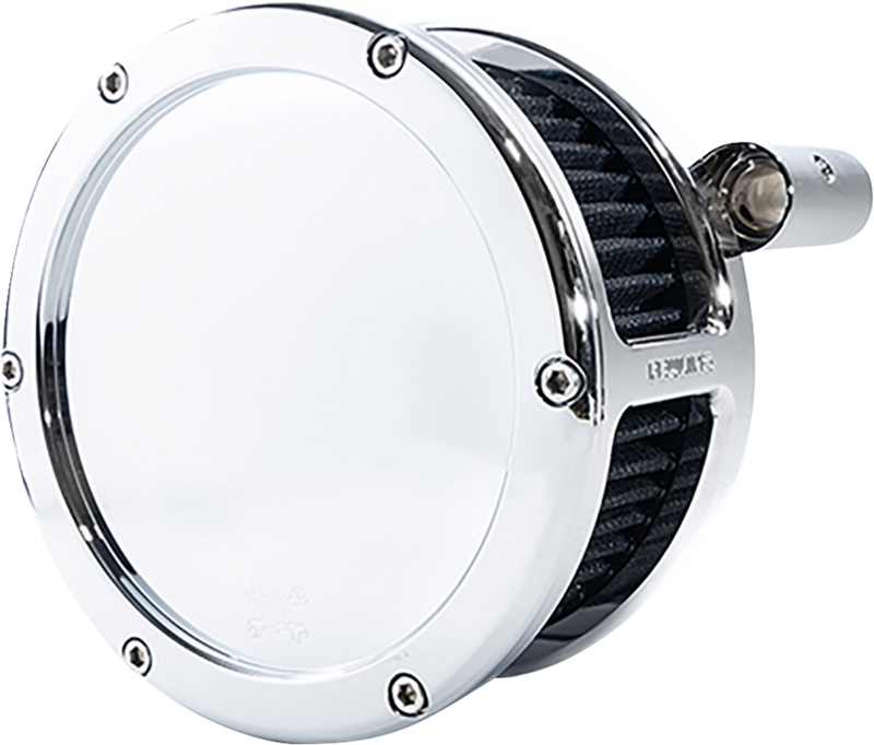 FEULING PARTS BA Air Cleaner Kit - Chrome with Black Filter - Twin Cam 5547