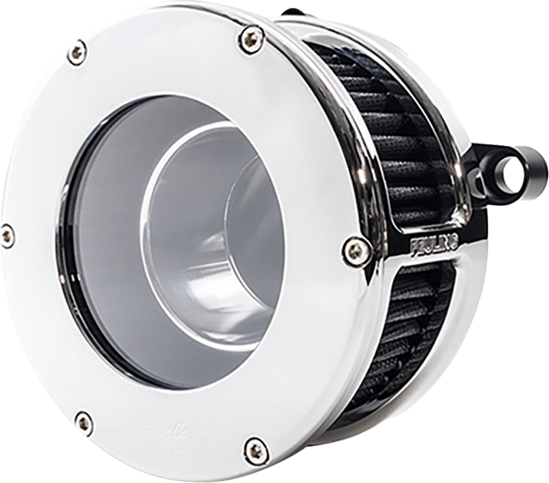 FEULING PARTS BA Air Cleaner Kit - Chrome/Clear with Black Filter - M8 5578