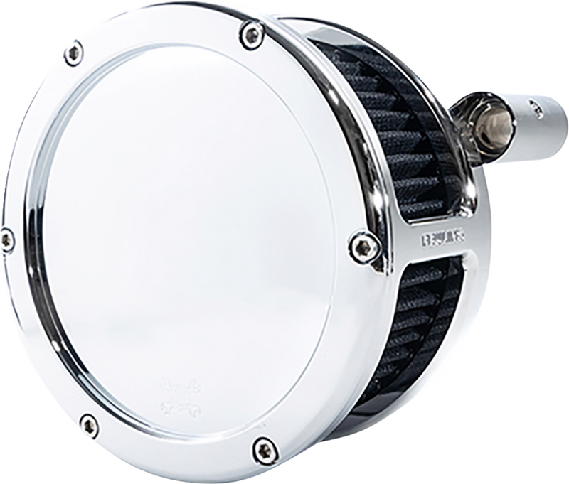 FEULING PARTS BA Air Cleaner Kit - Chrome with Black Filter - '08-'17 Dyna/Softail/Touring 5557