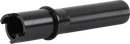THRASHIN SUPPLY CO. Throttle Tube - Knurled - 1" - Gen 2 TBW - Black TSC-2806-1