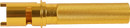 THRASHIN SUPPLY CO. Throttle Tube - Knurled - 1" - Gen 2 TBW - Gold TSC-2806-5
