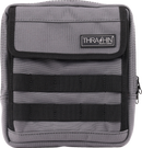 THRASHIN SUPPLY CO. Handlebar Bag - Slim - Gray THB-0030